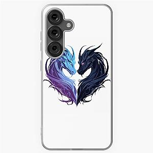 Fourth Wing Inspired Dragons, Tairn & Sgaeyl, Violet Sorrengail - Great for Dragon Fans! Stickers, Badges, Magnets and Samsung Galaxy Soft Case