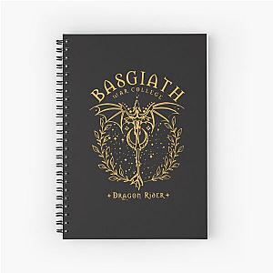 Basíght War College Fourth Wing Spiral Notebook