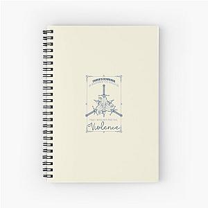 Fourth Wing Romantasy YA Dark Academia Spiral Notebook