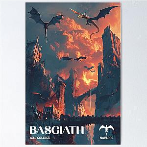 Basilisk War College Fourth Wing Poster