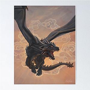 Fourth Wing Violet and Tairn Poster