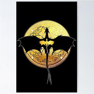 Fourth Wing Dragon Relic Tattoo Poster
