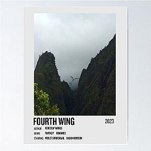 Fourth Wing Aesthetic Poster
