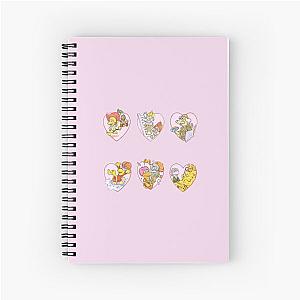 Fraggle Rock Inspired Heart Stickers Notebook