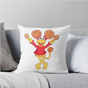 Red Fraggle from Fraggle Rock Throw Pillow