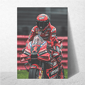 Francesco Bagnaia The Italian Ace Francesco Bagnaia Posters