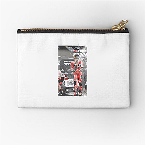 Francesco Bagnaia MotoGP World Champion Francesco Bagnaia Zipper Pouches