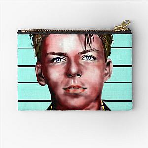 Frank Sinatra Mugshot Painting Zipper Pouch