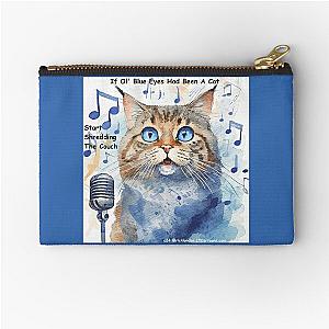 Frank Sinatra As A Cat Zipper Pouch