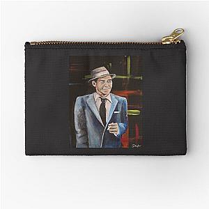 Frank Sinatra Tribute Painting Zipper Pouch