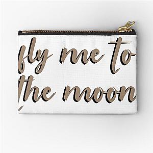 Fly Me To The Moon Frank Sinatra Zipper Pouch