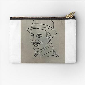 Frank Sinatra by Louis arr illustrations 2023 Zipper Pouch