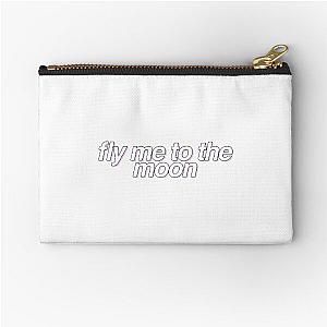 Fly Me To The Moon Frank Sinatra Tik Tok Zipper Pouch