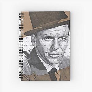 Frank Sinatra My Way Drawing Spiral Notebook