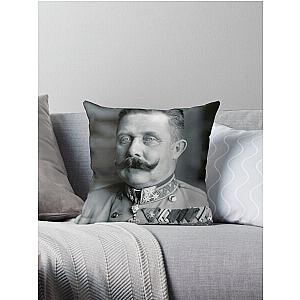 Archduke Franz Ferdinand of Austria Portrait - 1914 Throw Pillow