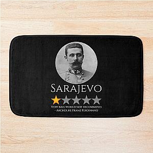 History Meme - Archduke Franz Ferdinand - World War I Bath Mat