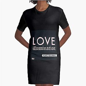 Franz Ferdinand love illumination Graphic T-Shirt Dress