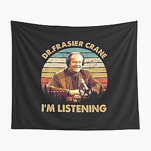 Dr. Frasier Crane I'm Listening Vintage Tapestry