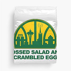 Frasier - Tossed Salad and Scrambled Eggs Sonics Duvet Cover