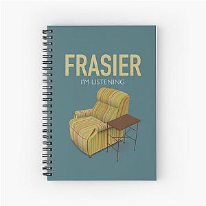 Frasier TV Series Poster  Spiral Notebook