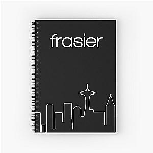 Frasier minimalist poster Spiral Notebook