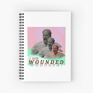 wounded frasier Spiral Notebook