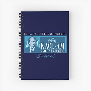 Frasier Crane KACL Radio Station Spiral Notebook