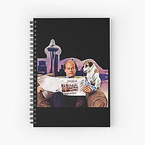 Frasier and Eddie Spiral Notebook