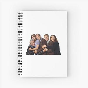 Frasier - Cast Spiral Notebook