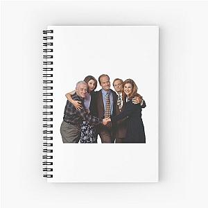 Frasier - cast Spiral Notebook