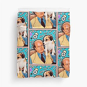 Frasier and Eddie Duvet Cover