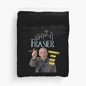 Frasier Martin Crane Poppity Pop Tshirt Duvet Cover