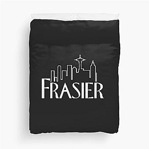 Frasier skyline title Duvet Cover