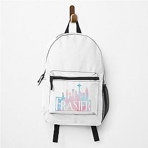 pastel painted frasier logo Backpack