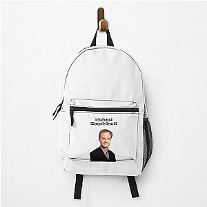 Niles Crane Frasier - I don't care! Niles gotta have it Backpack