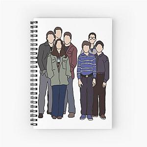 Freaks and Geeks main characters Spiral Notebook