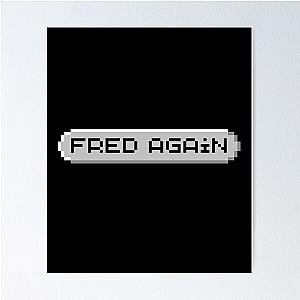 Fred Again button Poster