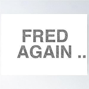Fred Again Script Poster