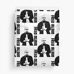 Fred Again record producer illustration Duvet Cover