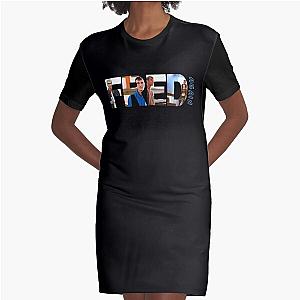 Fred Again Hoodie  Graphic T-Shirt Dress