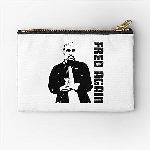 Fred Again record producer illustration Zipper Pouch