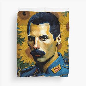 freddie mercury van gogh Duvet Cover