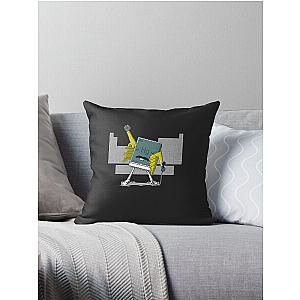 Freddie Mercury Sticker Throw Pillow