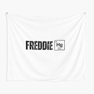 freddie mercury funny illustration with mercury element  Tapestry