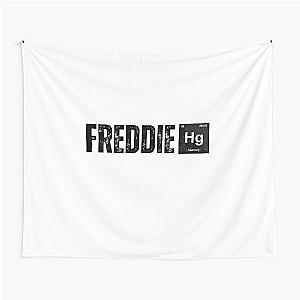 freddie mercury funny illustration with mercury element  Tapestry