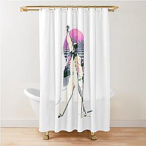 Freddie Mercury Celebration Shower Curtain