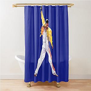 Freddie Mercury in concert Shower Curtain