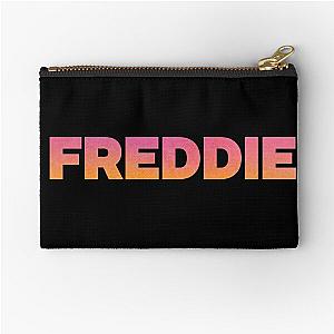 Freddie Mercury - Queen (Movie Poster Colours) Black Zipper Pouch