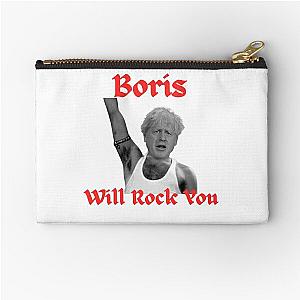 Boris Johnson as Freddie Mercury Zipper Pouch