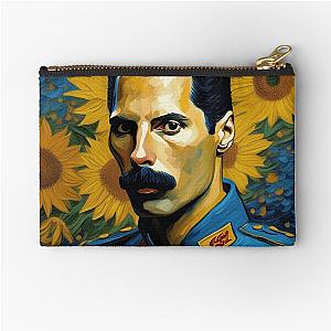 freddie mercury van gogh Zipper Pouch